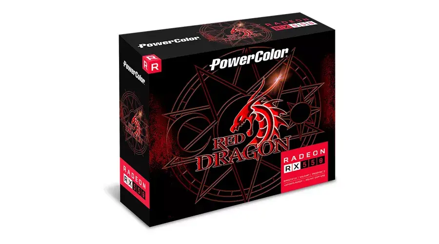 Видеокарта PowerColor Red Dragon AXRX 550 Photo 3