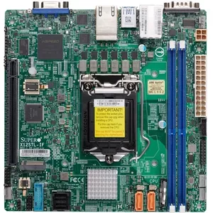 Datora korpuss Supermicro MBD-X12STL-IF mini ITX