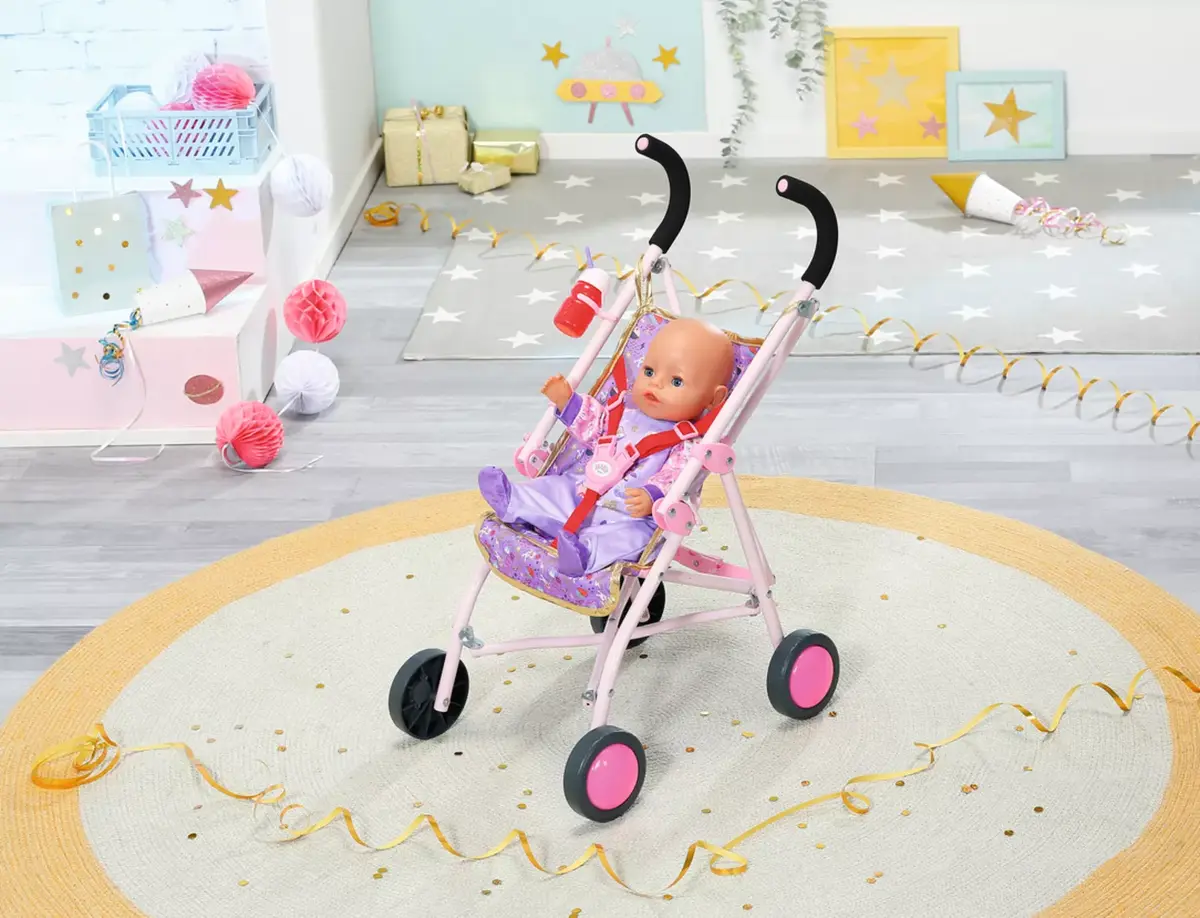 Leļļu rati BABY born Happy Birthday Deluxe Buggy Photo 9