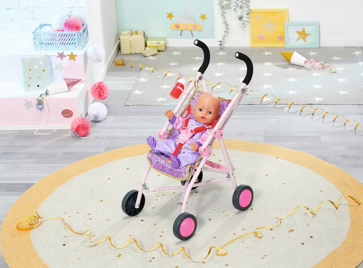 Leļļu rati BABY born Happy Birthday Deluxe Buggy Photo 10