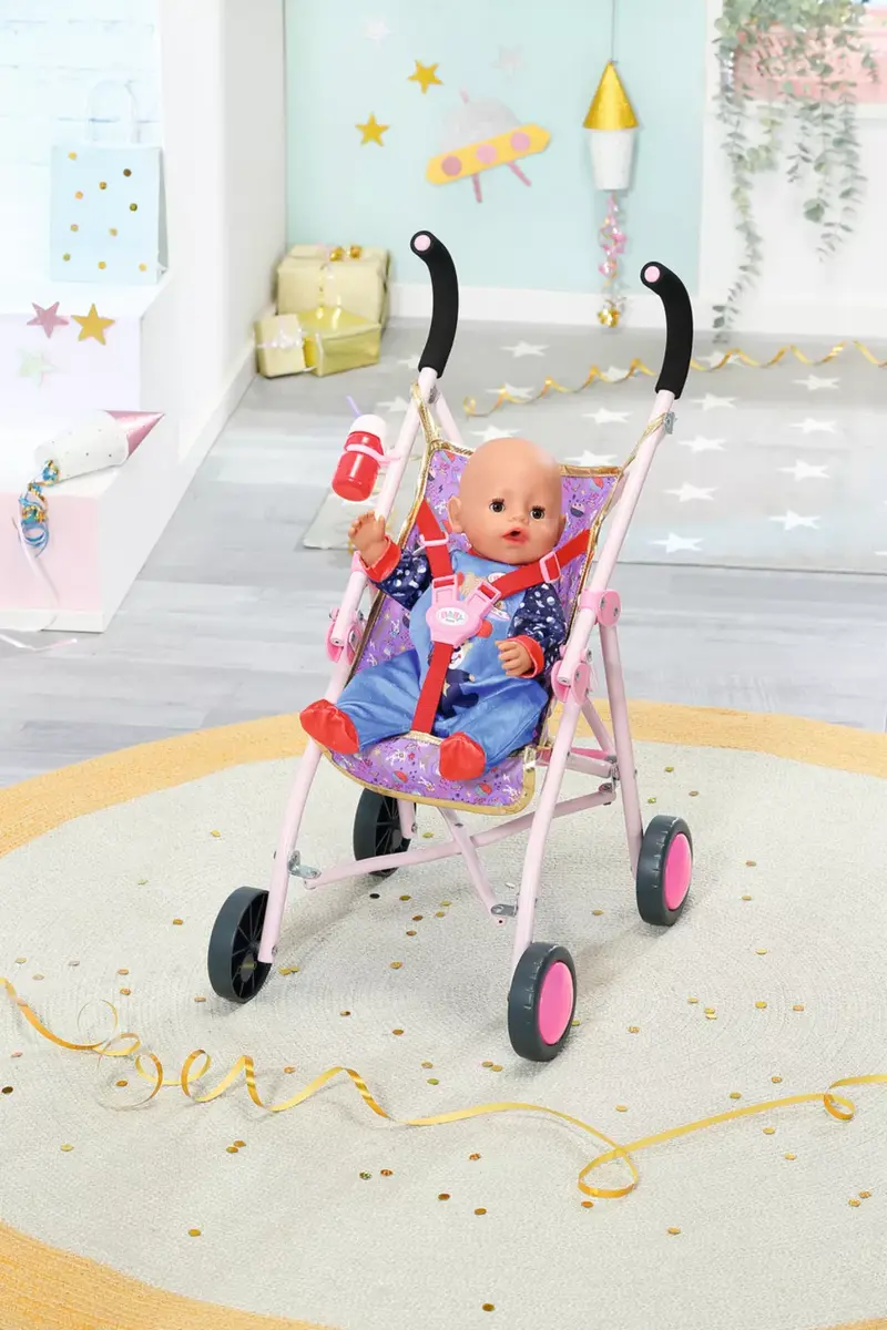 Leļļu rati BABY born Happy Birthday Deluxe Buggy Photo 14