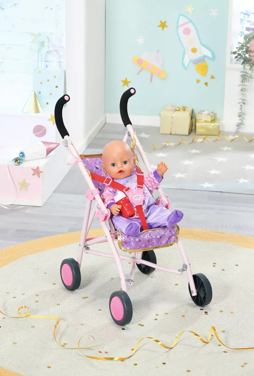 Leļļu rati BABY born Happy Birthday Deluxe Buggy Photo 15