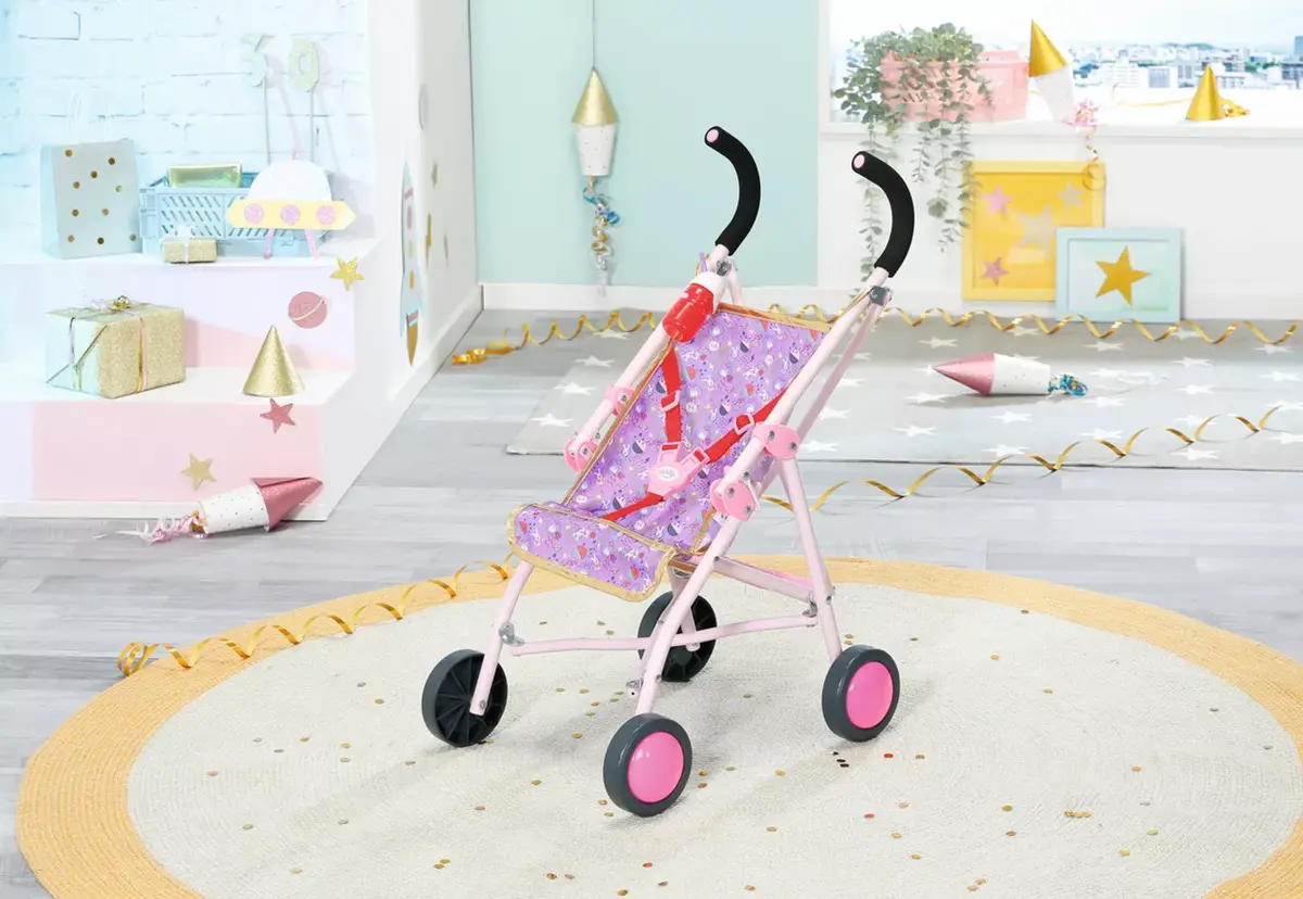 Leļļu rati BABY born Happy Birthday Deluxe Buggy Photo 19