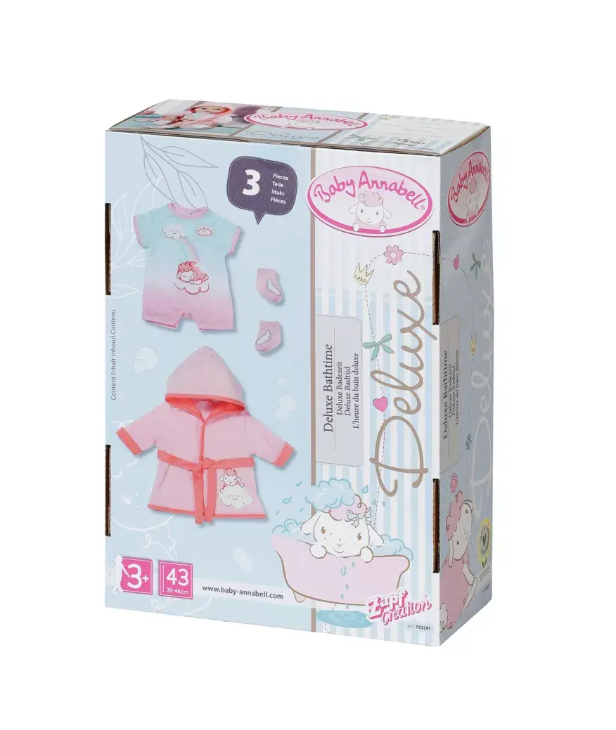 Leļļu vannas komplekts Baby Annabell Deluxe Bath Time Photo 4