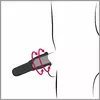 Masturbator Stroker Rotating Silicone Black Photo 10