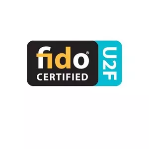 FIDO U2F sertificēts, saderīgs ar FIDO2 WebAuthn