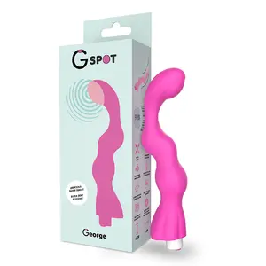 Вибратор G-SPOT George Силикон Розовый