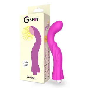 Вибратор GREGORY Фиолетовый Силикон