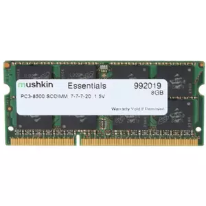 Mushkin SO-DIMM 8GB DDR3 Essentials atmiņas modulis 1 x 8 GB 1066 MHz