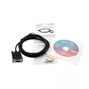 Cable Gender Changer EXSYS EX-1311-2T USB Type A 2.0 RS-232 Black