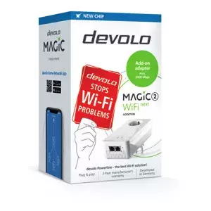 Devolo Magic 2 Wifi next Single 1200 Mbit/s Ethernet LAN Wi-Fi White 1 pc(s)