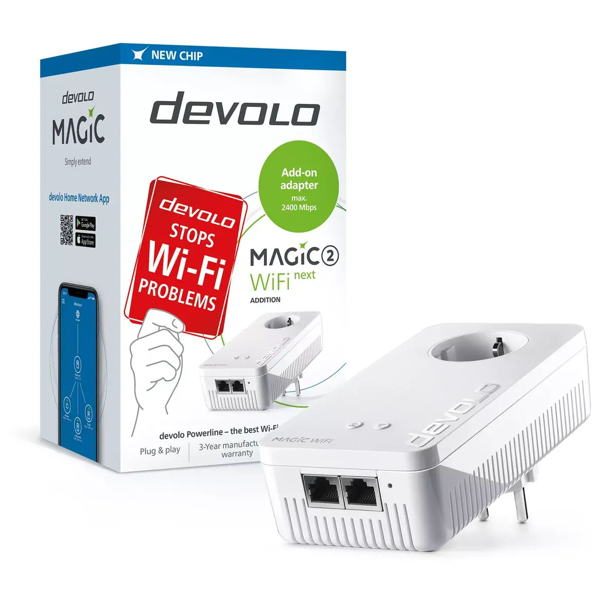 Wi-Fi Extender Devolo Magic 2 Wifi next Single Photo 3