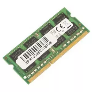 CoreParts 2GB DDR3 1600MHz SO-DIMM atmiņas modulis 1 x 2 GB