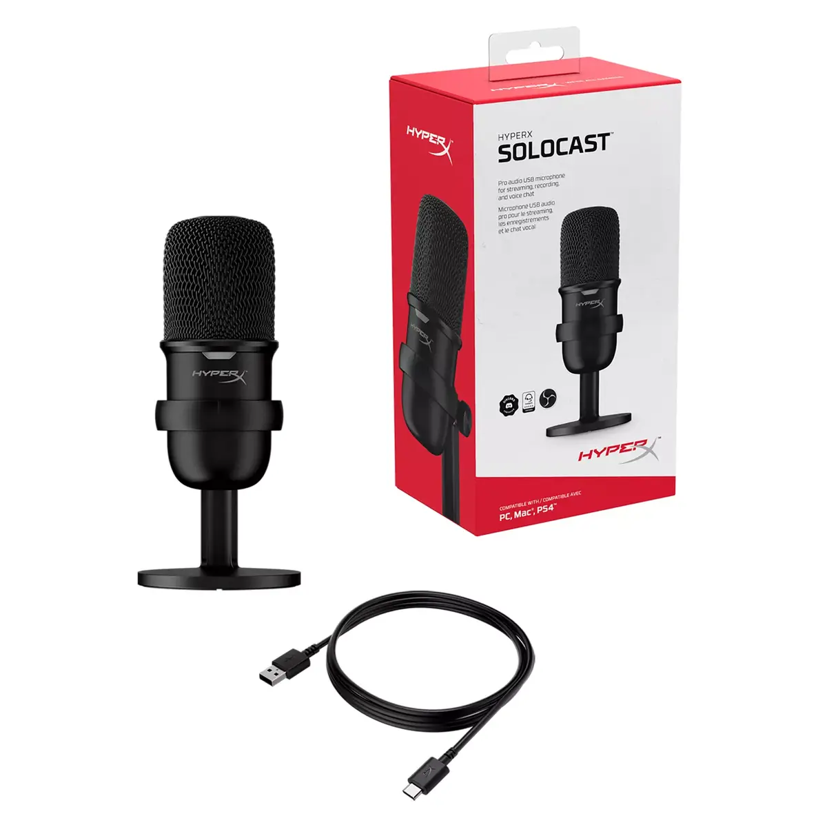 Galda mikrofons HyperX SoloCast Photo 8
