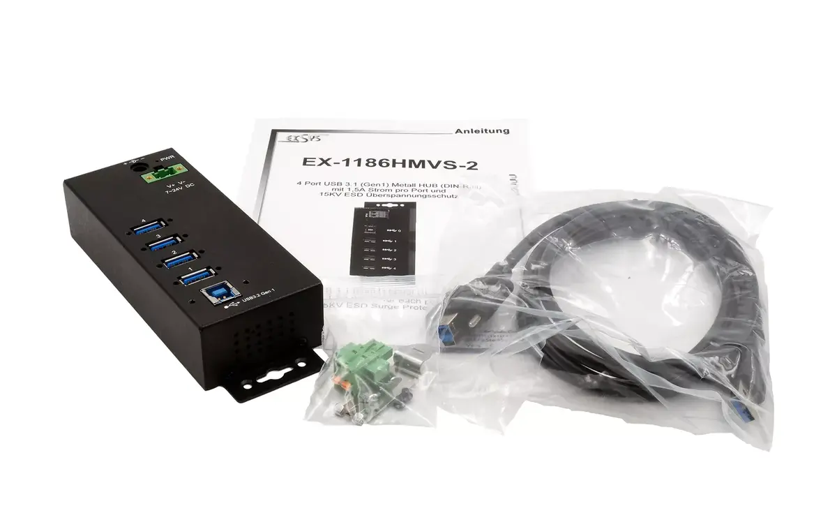 USB хаб EXSYS EX-1186HMVS-2 Photo 3