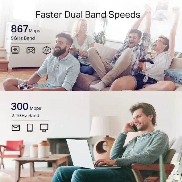 Сетевой репитер TP-Link RE335 Photo 5