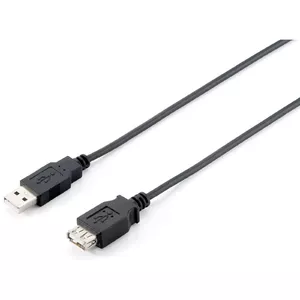 USB 2.0 Type A Extension Cable Male to Female Equip 128851 3.0m Black