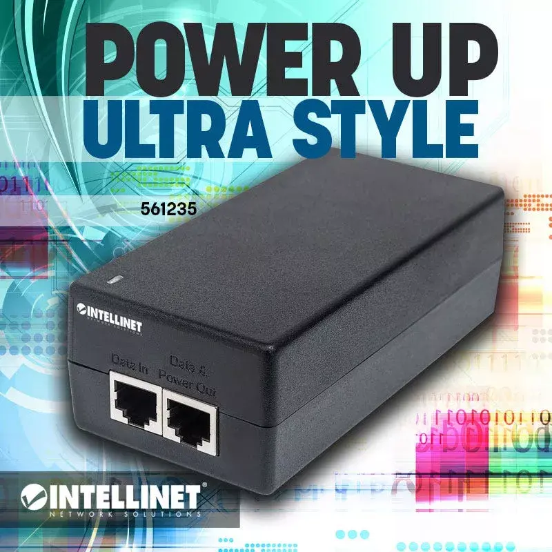 PoE Injector Intellinet Gigabit Ultra 60W Photo 2