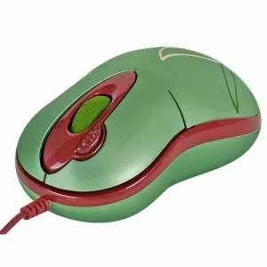 *Мышь оптическая GOE-6DE USB Mini зелёная