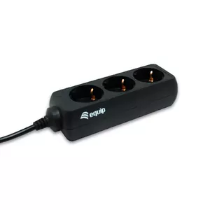 Сетевой фильтр Equip 3-Outlet 1.1m