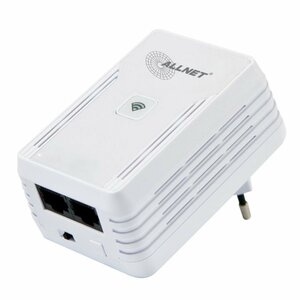 ALLNET ALL1682511V2 tīkla adapteris PowerLine 500 Mbit/s Ethernet/LAN savienojums Wi-Fi Balts 1 pcs