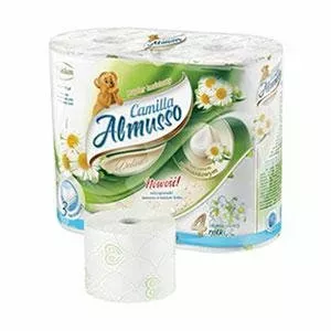Tualetes papīrs Almusso Camilla Delicate 4 ruļļi 3 slāņi