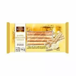 *Vafēļu trubiņas ar vaniļas krēmu 160gr