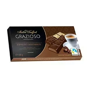 Šokolāde tumšā ar espresso krēmu 8gabx12.5g