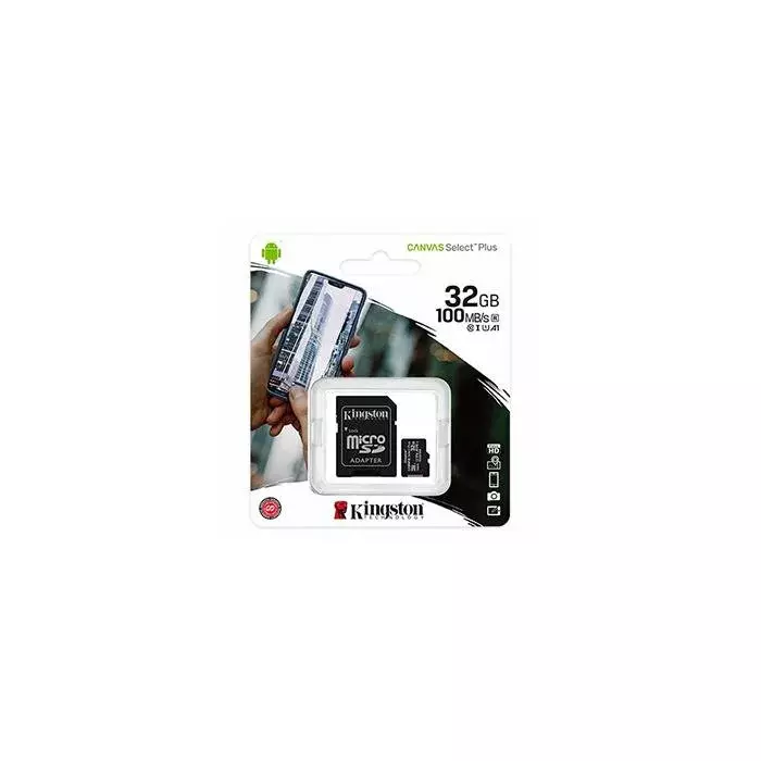 Карта памяти microsdxc canvas select plus. Kingston MICROSD 32 Canvas select Plus. Карта памяти MICROSD 128gb Kingston sdcs2/128gb. Карта памяти 128gb Canvas select Plus Kingston. MICROSD 32gb Kingston class 10 Canvas select Plus a1 100 MB/S SD адаптер.