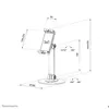 Planšetdatora statīvs Neomounts DS15-540WH1 Photo 14