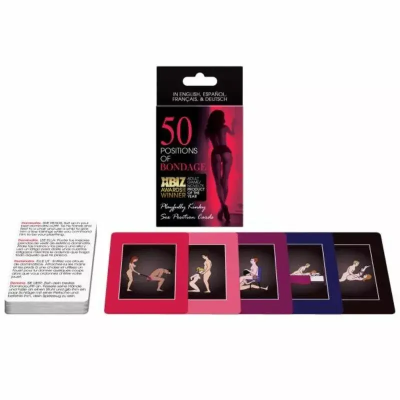 Карточки для бондажа Kheper Games 50 поз D-202622 Photo 2