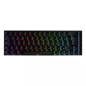Keyboard Deltaco GAM-100-DE Gaming USB Bluetooth QWERTZ German Black