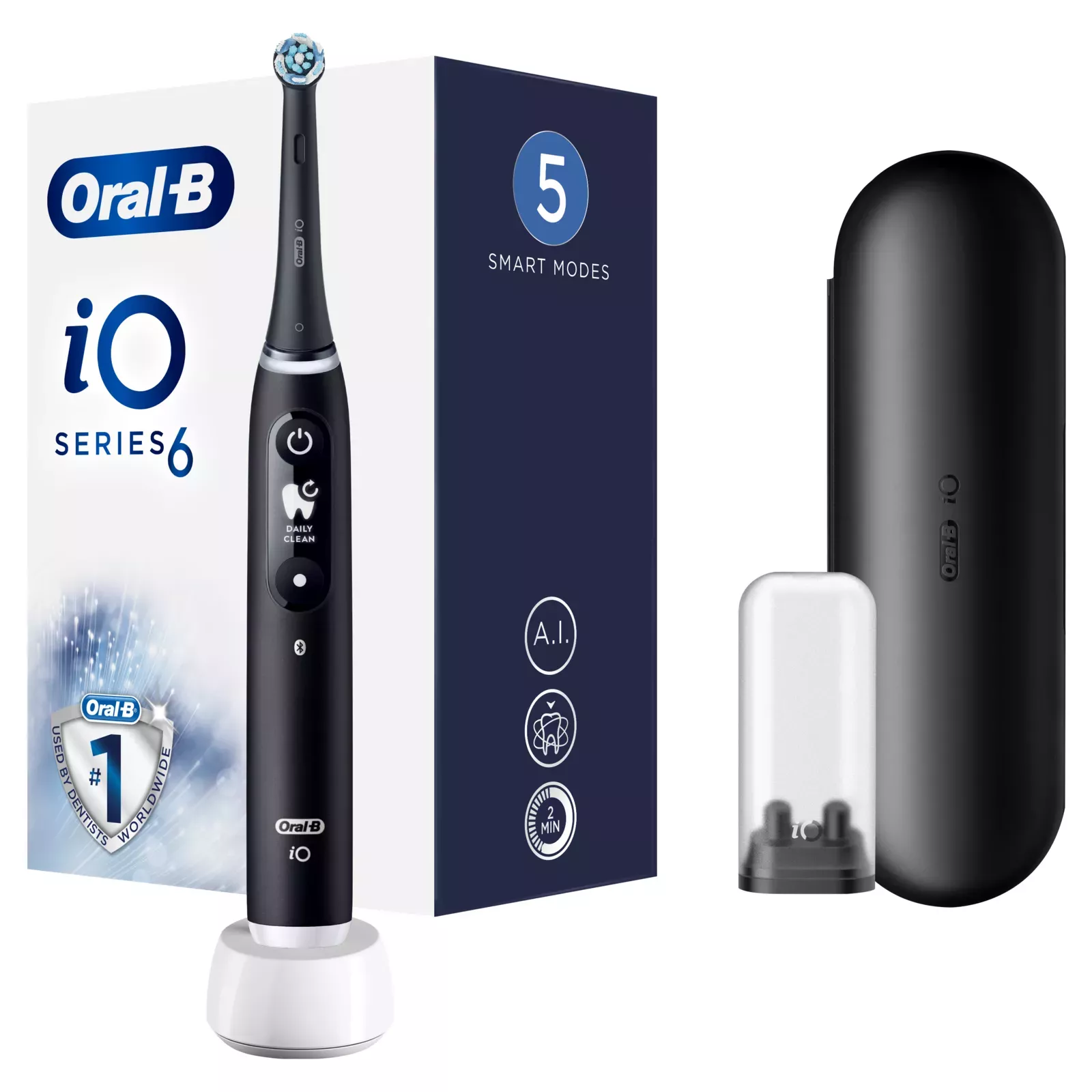 Electric toothbrush BRAUN Oral-B iO6 Series | AiO.lv