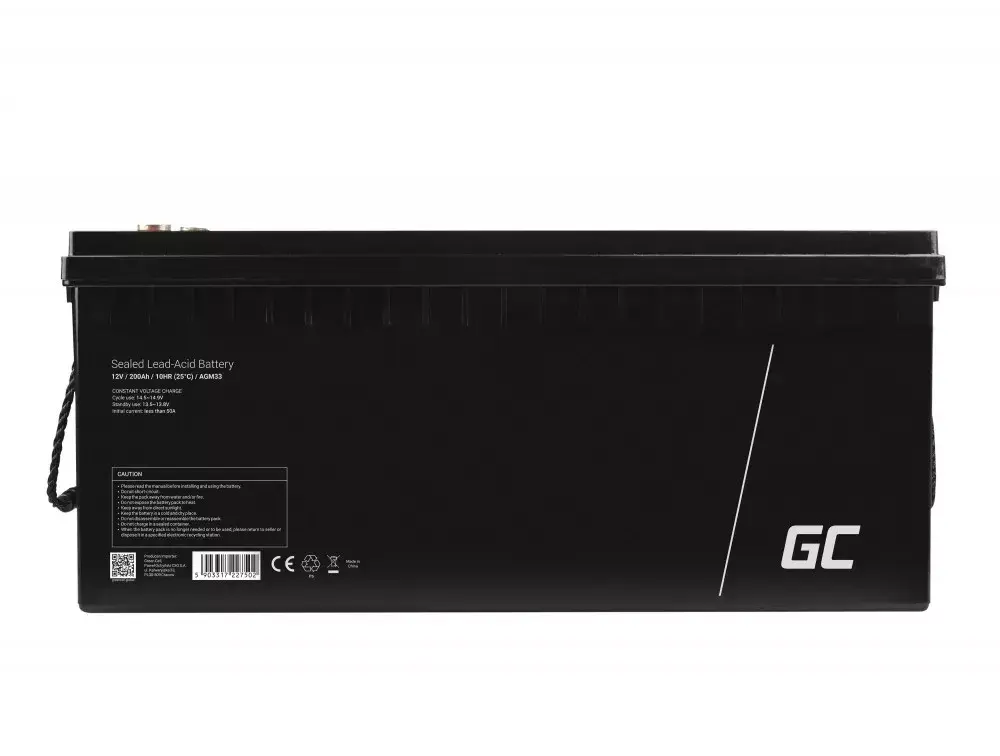 Аккумулятор Green Cell AGM33 200 А·ч 12 В Photo 3