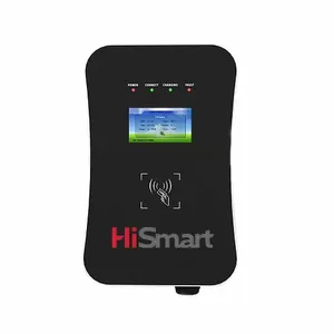 Elektriskās automašīnas uzlādes stacija HiSmart EV200092 22 kW 32 A vienfāzes/trīsfāzu