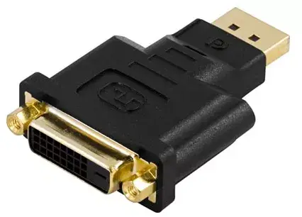 Переходник DVI Deltaco DP-DVI Photo 2