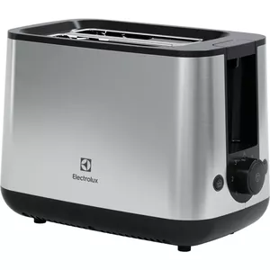 Electrolux E3T1-3ST тостер 2 ломтик(а) 800 W Черный, Нержавеющая сталь