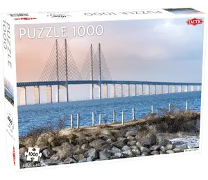 Пазл Tactic Öresund Bridge 1000 элементов Пейзаж