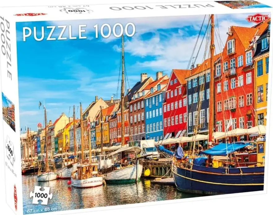 Tactic Nyhavn Jigsaw Puzzle 1000 Pieces Photo 2