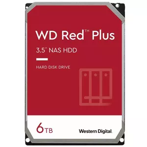 Western Digital WD Red Plus NAS Hard Drive WD60EFRX-68L0BN1-RFB 6TB 3.5"