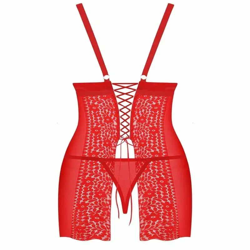 Chemise Obsessive D-230634 6XL/7XL red Photo 4
