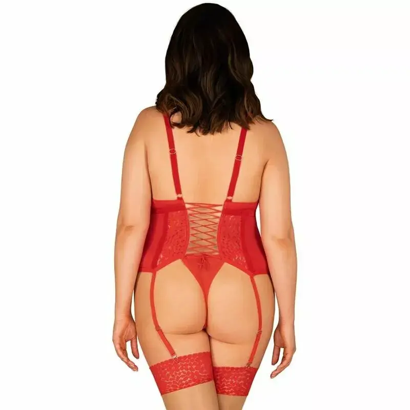 Корсет Obsessive Blossmina D-230632 (6XL/7XL) Photo 2