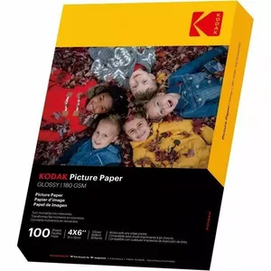 Photo paper Kodak 9891161 Glossy 10x15 cm 180 g/m², 100 sheets