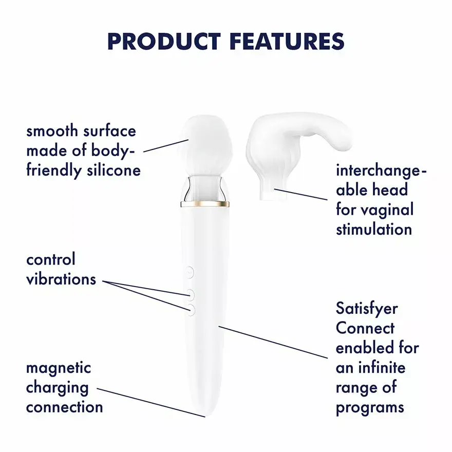 Vibrators Wand Satisfyer Double Wand-er Photo 10