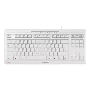Клавиатура CHERRY STREAM TKL Universal USB QWERTZ German White