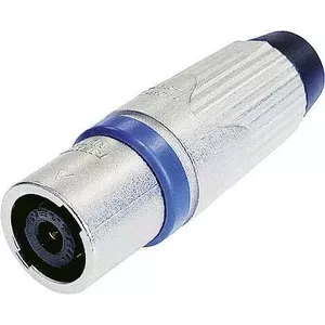 Cable connector Neutrik NLT4MXX 4‑pole metallic, male XLR-style