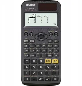 Scientific calculator CASIO FX-85DEX-W-ET solar powered, natural textbook display