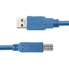 USB A uz USB B kabelis QOLTEC 52309 — 2 m Photo 2