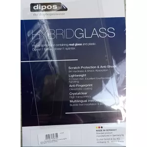 Защитные пленки для дисплея в качестве dipos Hybridglass Crystalclear подходят для Samsung Galaxy A7 10.4" (2020) - пластиковая пленка с покрытием из гибкого стекла, в т.ч. Anti-Fingerprint (AFP) твердостью 9H (1234)