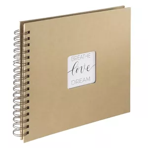 Photo album Hama Craft Brown 80 sheets 10 x 15 Spiral binding